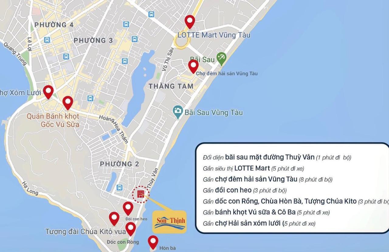 Khach San Son Thinh Hotel Vũng Tàu Exteriér fotografie